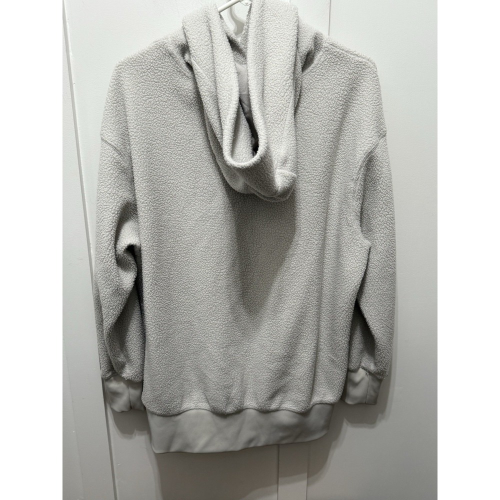 Nike Sportswear Phoenix Fleece Medium‎ Silver Middle Swoosh Hooded Cozy Hoodie - Picture 8 of 12